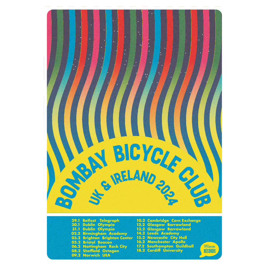 2024 UK & Ireland Tour Poster