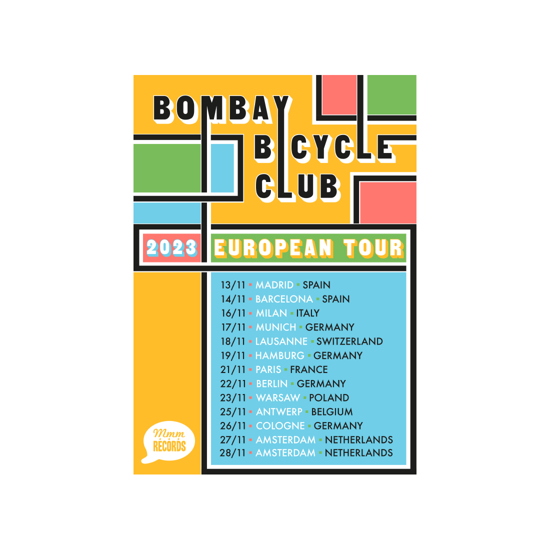 Bombay Bicycle Club アナログレコード LP-